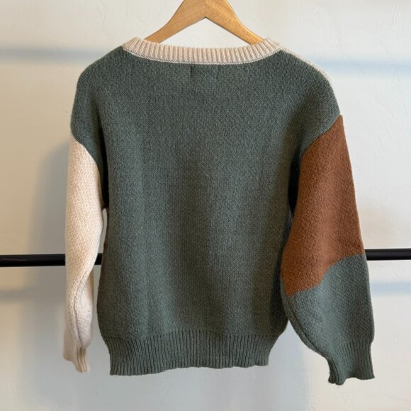 NWT Universal Thread Mountian Range Landscape Crewneck Pullover Sweater XS - Picture 5 of 6